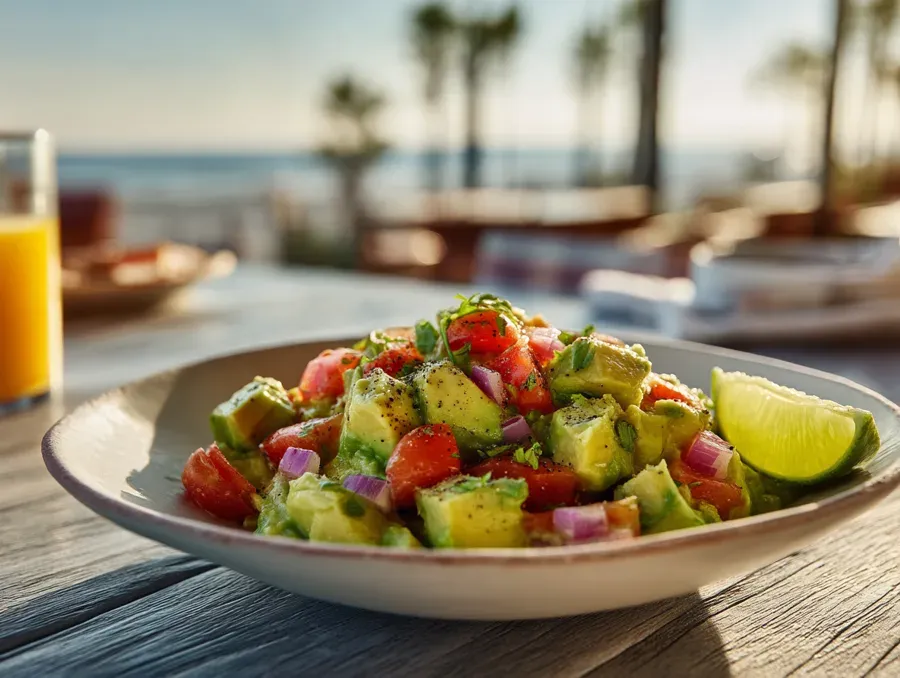 Guacamole Salad – Eco Gusto Bávaro, Punta Cana