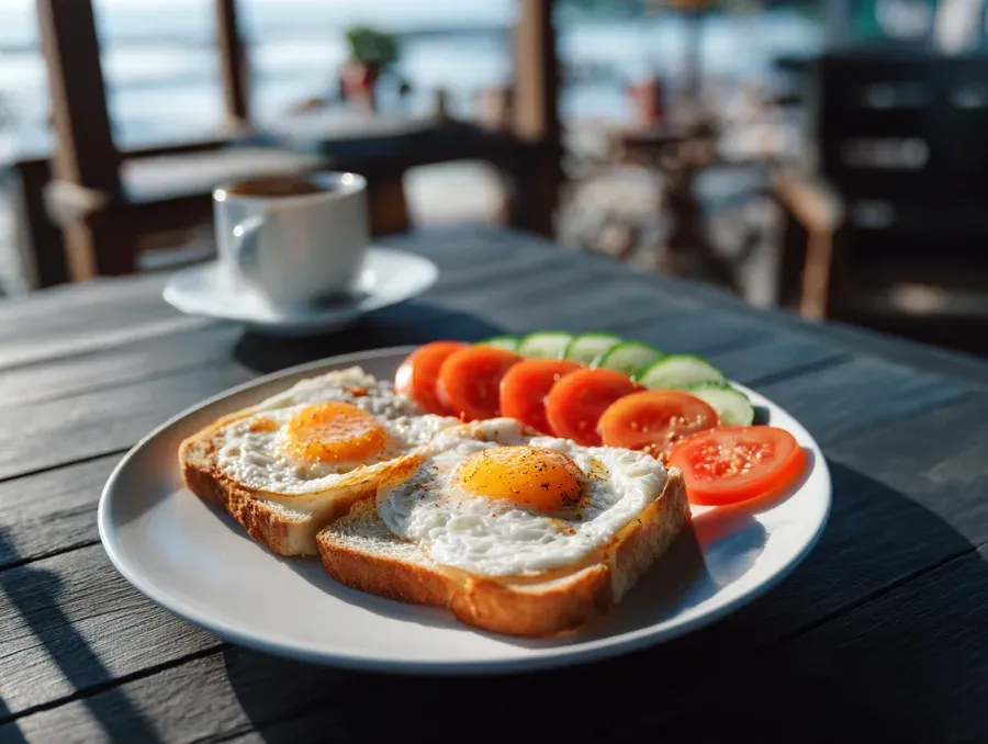 Toasts with Eggs – Eco Gusto Bávaro, Punta Cana